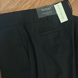 Ann Taylor Modern Fit Straight Leg Wool Pants